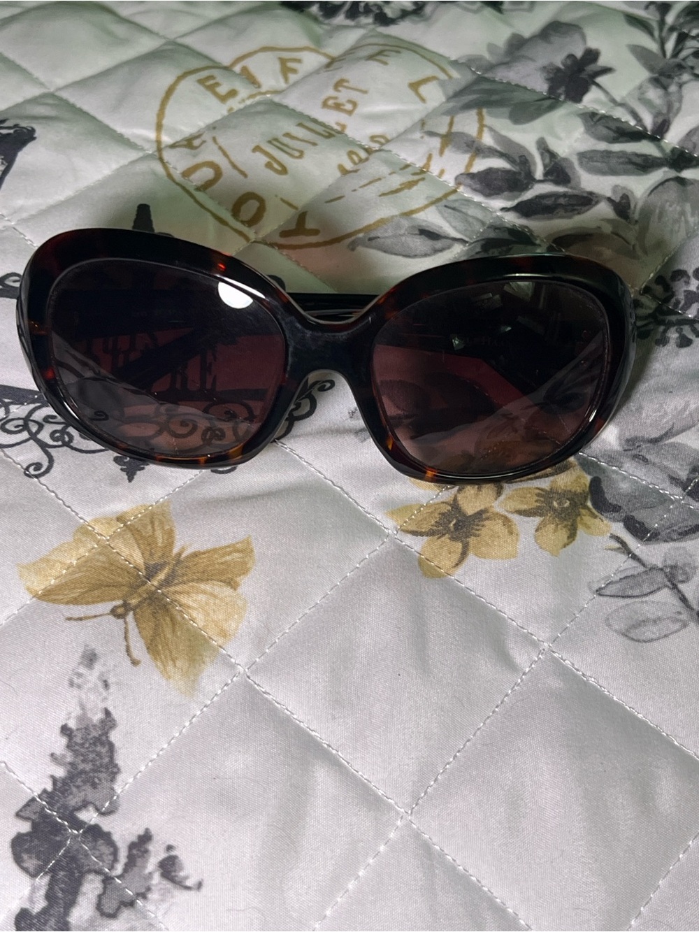 Cole Haan Women's Tortoiseshell Sunglasses with Brown Lenses